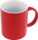 Red Ceramic Mug, Beverage Gear