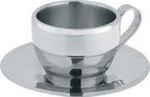 Thermo Mug with Saucer, Stainless Steel Mugs, Cups and Mugs