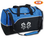Two Tone Nylon Sports Bag , Bags