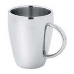 Stainless Tapered Coffee Mug , Cups and Mugs