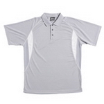 Sports Polo With Insert Panel , Cool-Dry Shirts, Clothing