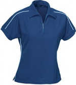 Ladies Sports Piping Polo , Clothing