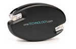 Oval Retractable Modem Cable , Desk Gear