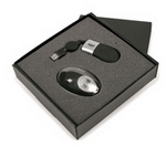 Gift Set with Mouse and Clock , Computer Accessories, Desk Gear