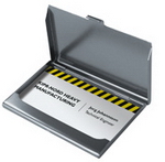 Aluminium Card Holder , Desk Gear