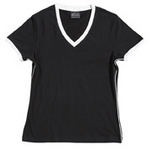 Ladies'Spandex V-Neck T-Shirt , T-Shirts