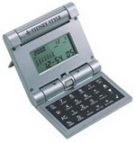 World Time Clock/ Calculator, Calculators, Desk Gear