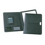 A4 Leather Conference Folder , Compendiums, Desk Gear