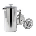 Double Walled Stainless Plunger, Beverage Gear