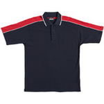 Sleeve Panel Polo Shirt , Clothing