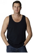 Men's Cotton Zhongyi Singlet, T-Shirts, Clothing