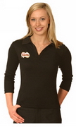 Ladies' 3/4 Sleeve Length Polo , Clothing