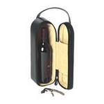 Leather Wine Carrier , Beverage Gear