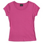 Ladies Scoop Neck T-Shirt , T-Shirts, Clothing