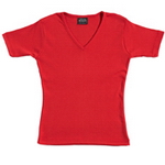 Ladies' Ribbed T-Shirt , T-Shirts