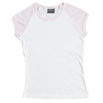 Ladies Cap Sleeve T-Shirt , Clothing