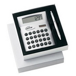 Metal Calculator Gift Set, Stationery