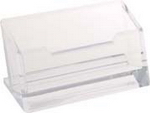 Acrylic Hi-Side Card Holder, Stationery