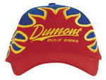 Cap With Flames , Race Pattern Caps, Car Promotion Gear