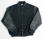 Melton Wool Baseball Jacket , Jackets