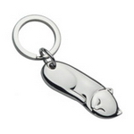 Metal Cat Keyring , Metal Keyrings, Keyrings