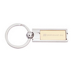 Silver/Gold Metal Keyring , Keyrings